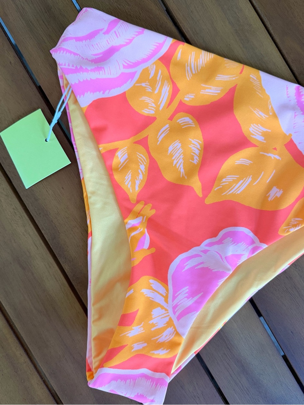 MAAJI Liminous Roses Sully High Rise Classic Bikini Swim Bottom